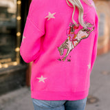 Callie Cardigan- Pink