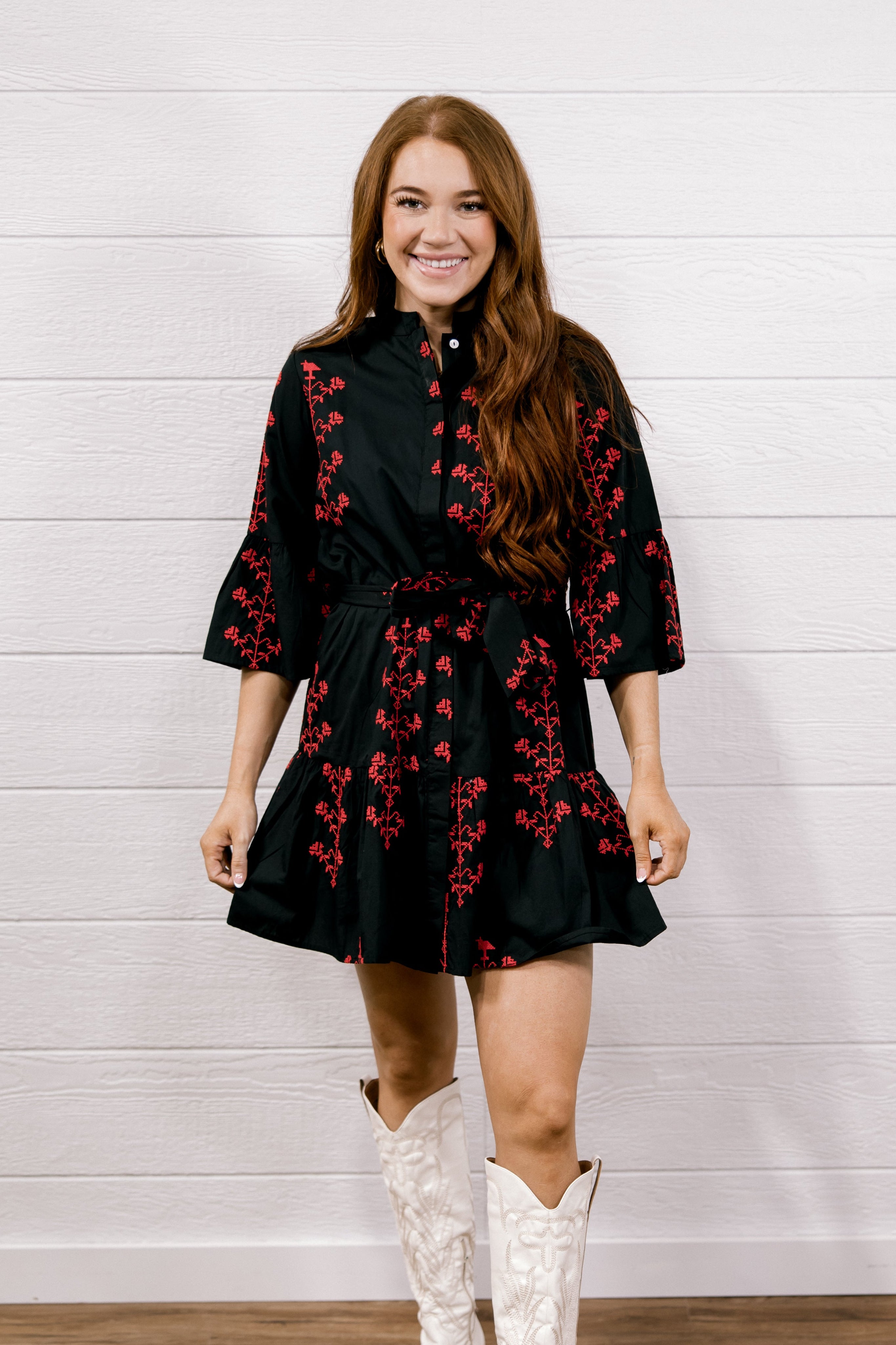 black game day dress Megan Red & Sequin Football Gameday Large Buy Game Day Dress Women's Gameday Couture Black New