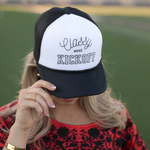 Classy Until Kickoff Black/White Cap